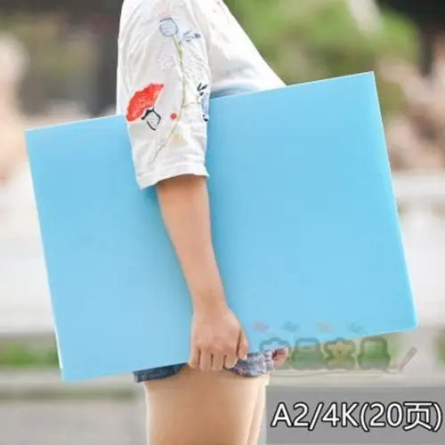 Map Map Map 4K Art Opslag Schets Boek A2 Kunstboek Transparant Invoegen Tas Engineering Tekeningen Gegevensboek Mappen