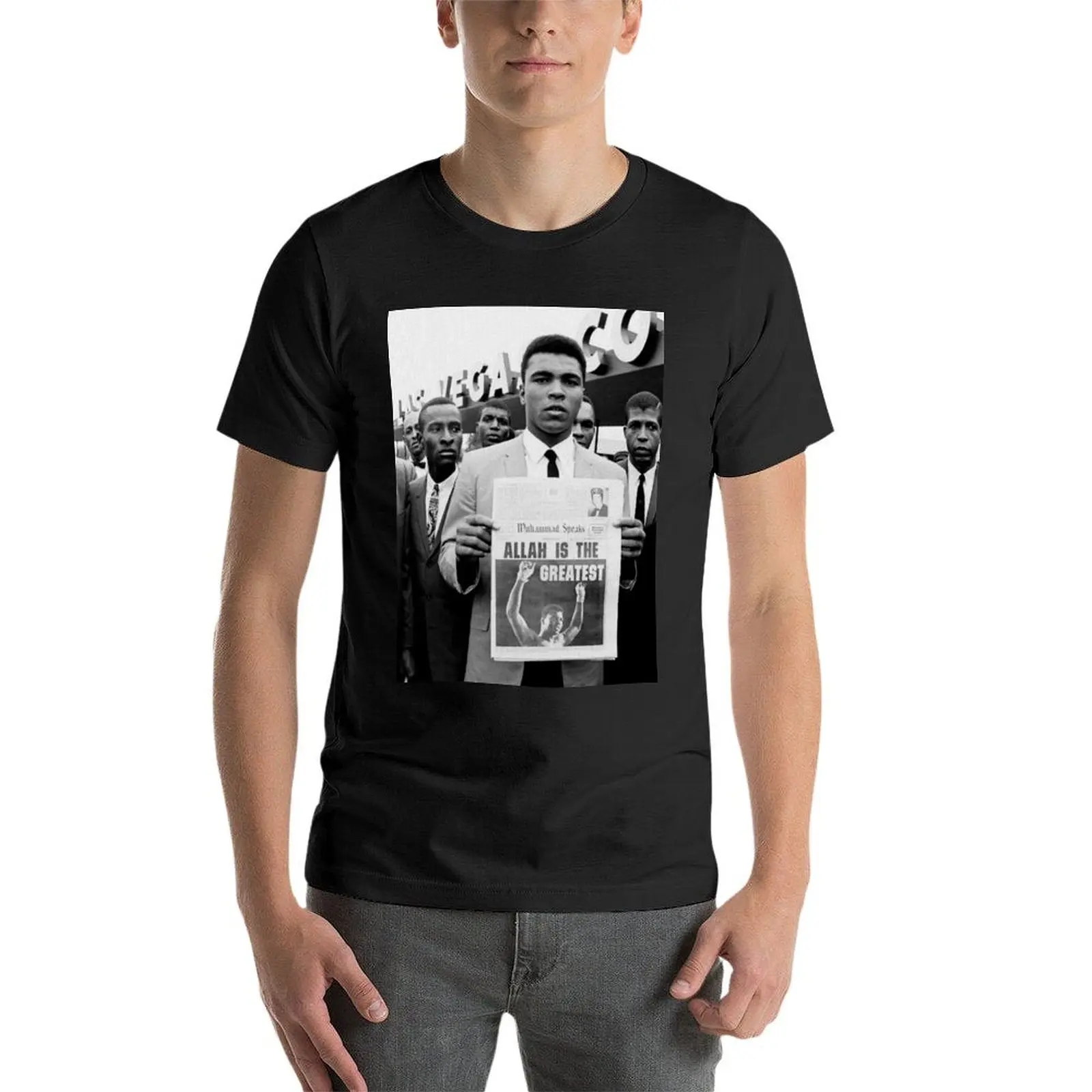 Muhammed Ali: Allah is the Greatest T-Shirt summer top shirts graphic tees boys animal print for a boy tshirts for men