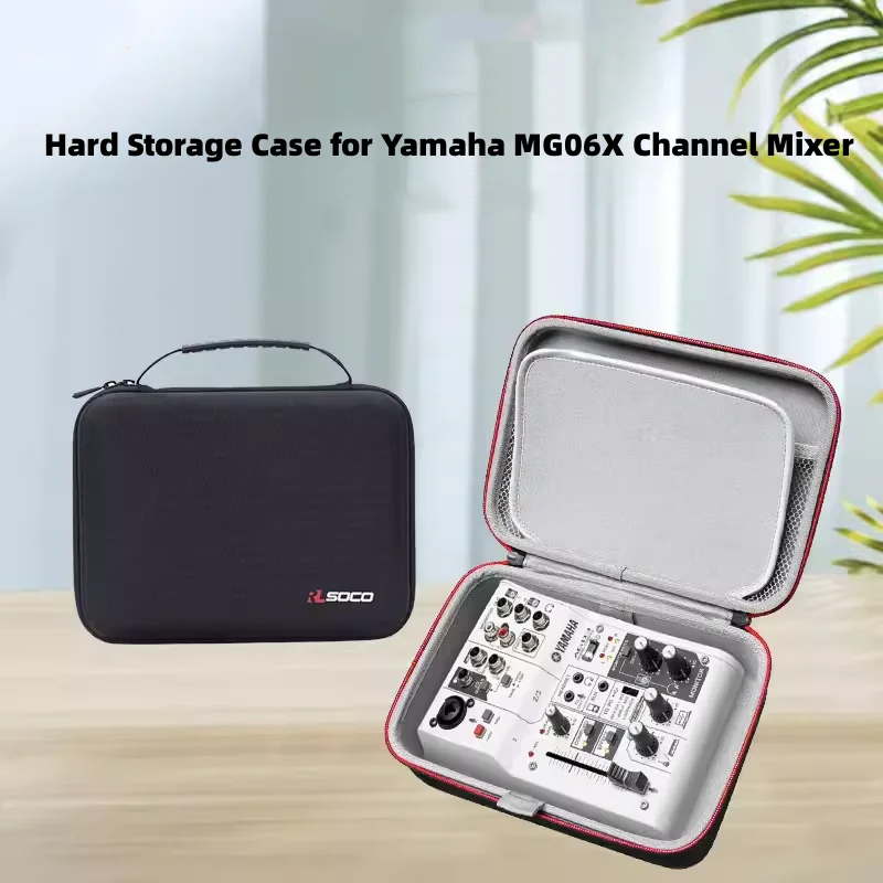 

Hard Storage Case for Yamaha MG06X /MG06 /AG06 /AG06mk2/ AG03/AG03mk2 Channel Mixer, Protective Hard Shell Mixer Carrying Bag