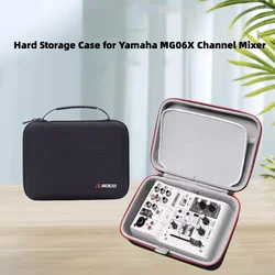 Yamaha MG06X /MG06 /AG06 /AG06mk2/ AG03/AG03mk2 채널 믹서용 하드 보관 케이스, 보호용 하드 쉘 믹서 운반 가방