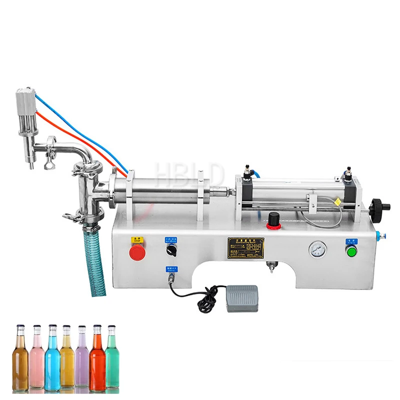 

Semi-Automatic Pneumatic Filling Machine Milk Liquid Filling Machine