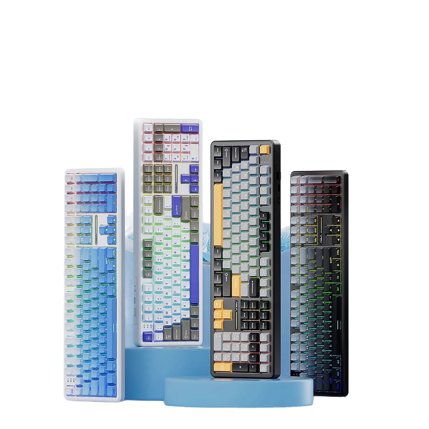 

Mechanical keyboard, wireless bluetooth three-mode e-sports game hot swap