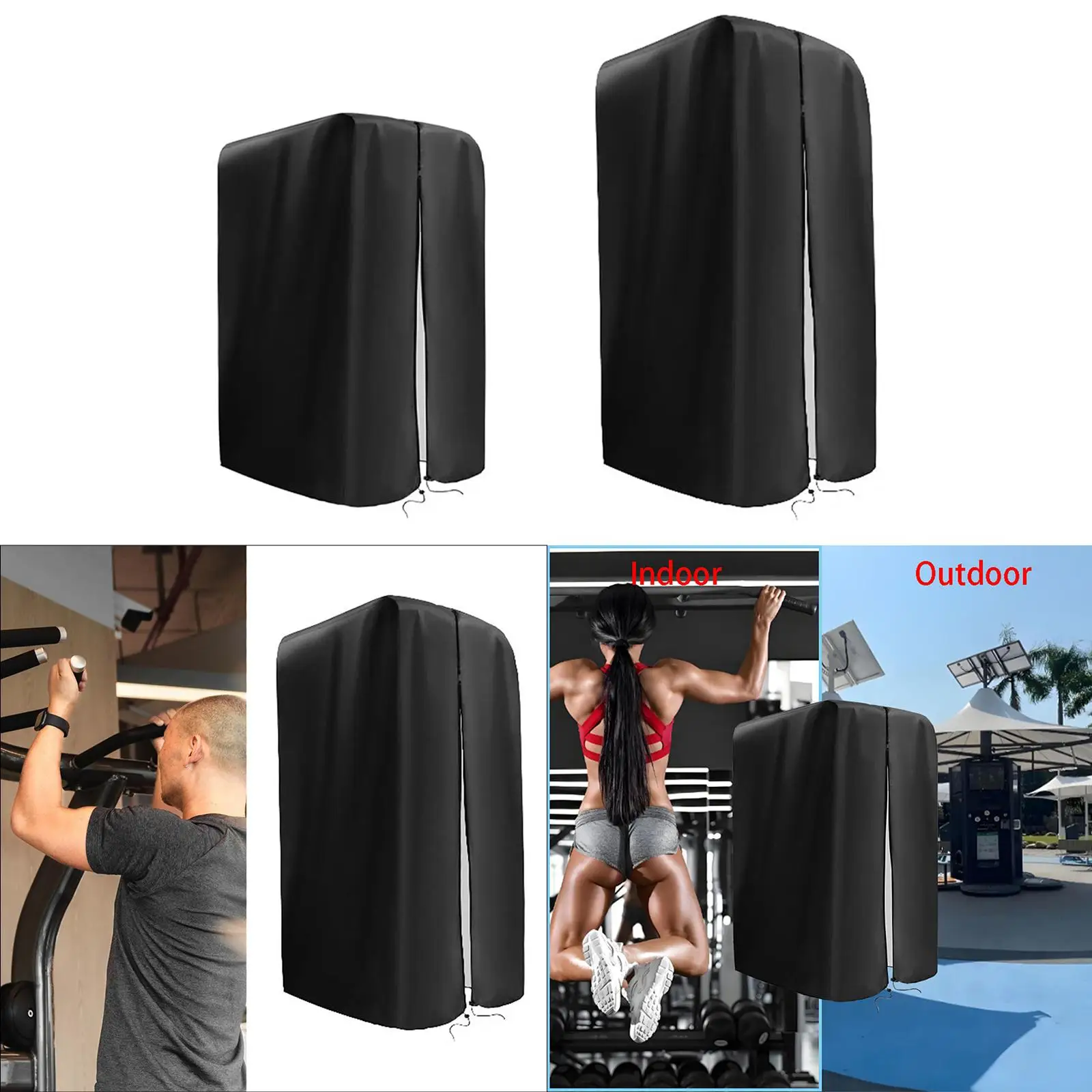 

Pull up Instrument Dust Cover Home Exercise Gear Practical Multifunction Home Gym Equipment Protector Dustproof
