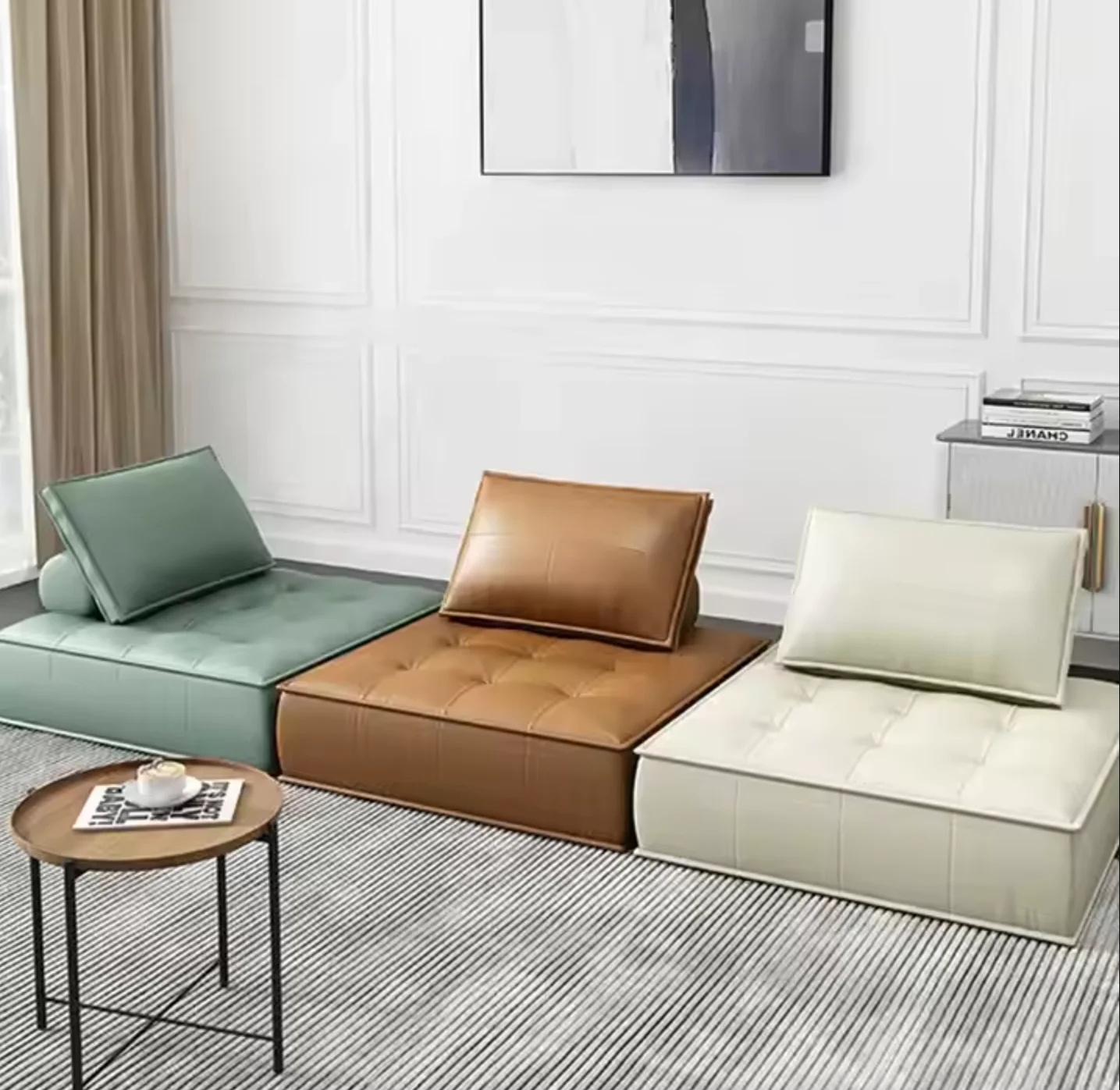 

High Quality Fabric Sectional Sofa Modern Living Room Couch Apertment Modular Sofa Set