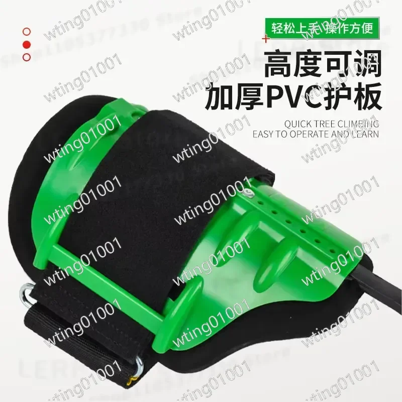 for Tree Climbing Spikes Upright Foot Ties Safety Gear Professional Arborist Equipment Durable Steel Climbers Secure Leg