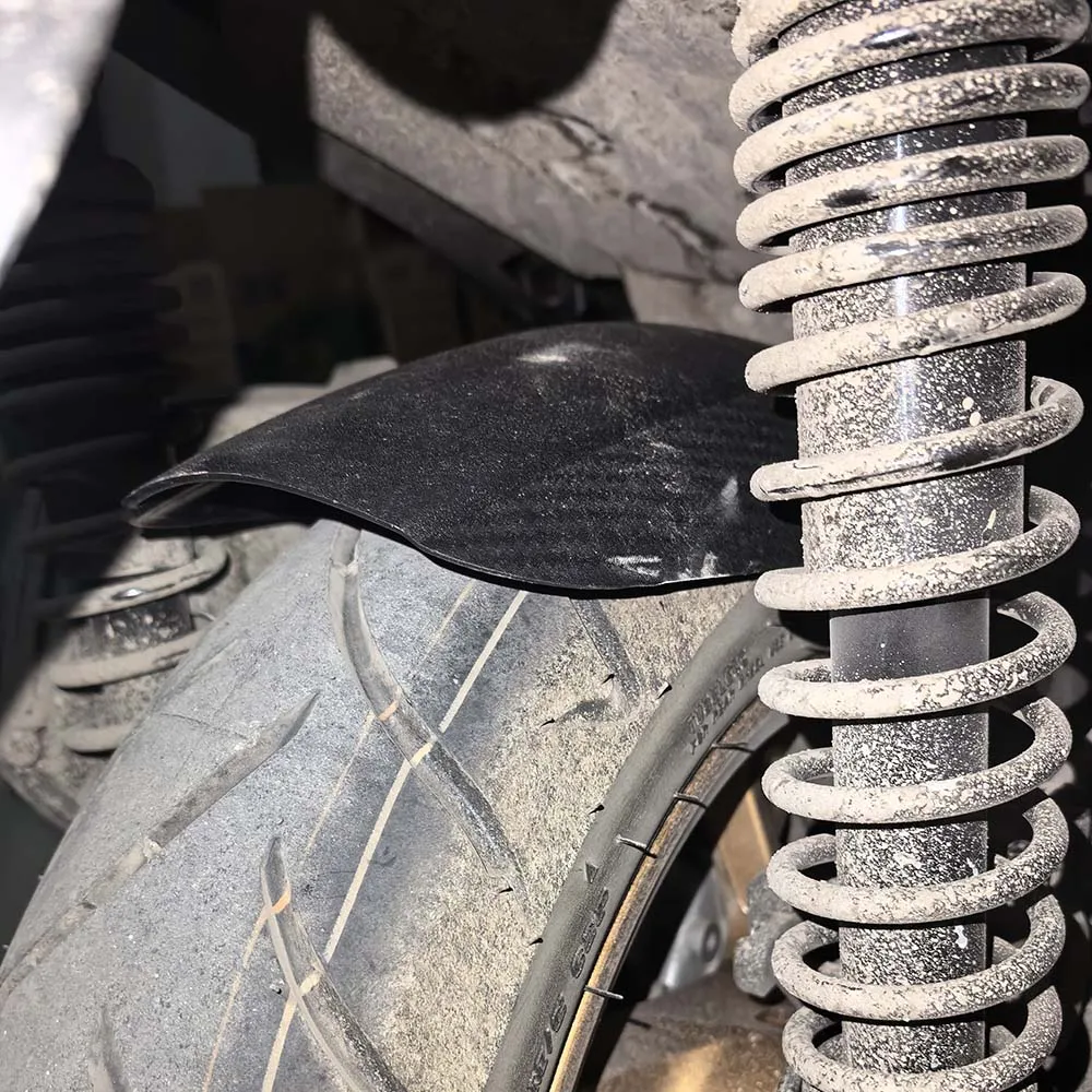 Für YAMAHA Tricity 300 Tricity300 2020 2021 2022 2023 2024 Motorradzubehör Hinterer Kotflügel Spritzschutz Abdeckung – Detail 8