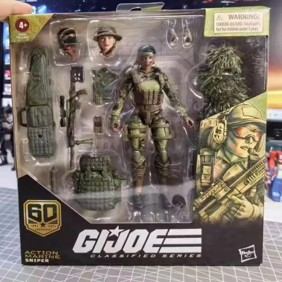 حقيقي هاسبرو جيجو القوات الخاصة المظلي قناص عسكري المتحمسين عمل أرقام سطح المكتب ديكور هدية عيد ميلاد لعبة عصرية #3