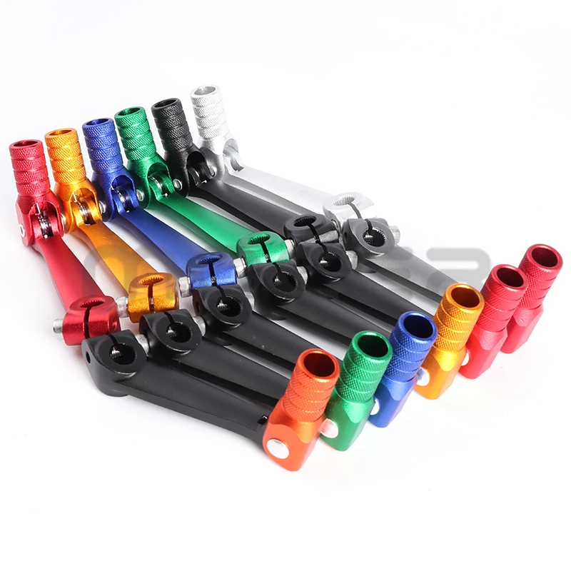 Sepeda Motor CNC Lipat Aluminium Gear Shift Lever Gear Shift Lever Cocok untuk Kayo T2 T4 T4L ATV Dirt Bike Pit Bike Gear Lever