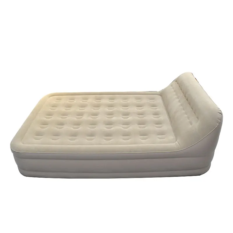 Colchón autoinflable, cama inflable grande con bomba integrada, inflado rápido para dormitorio, sala de estar, Camping al aire libre