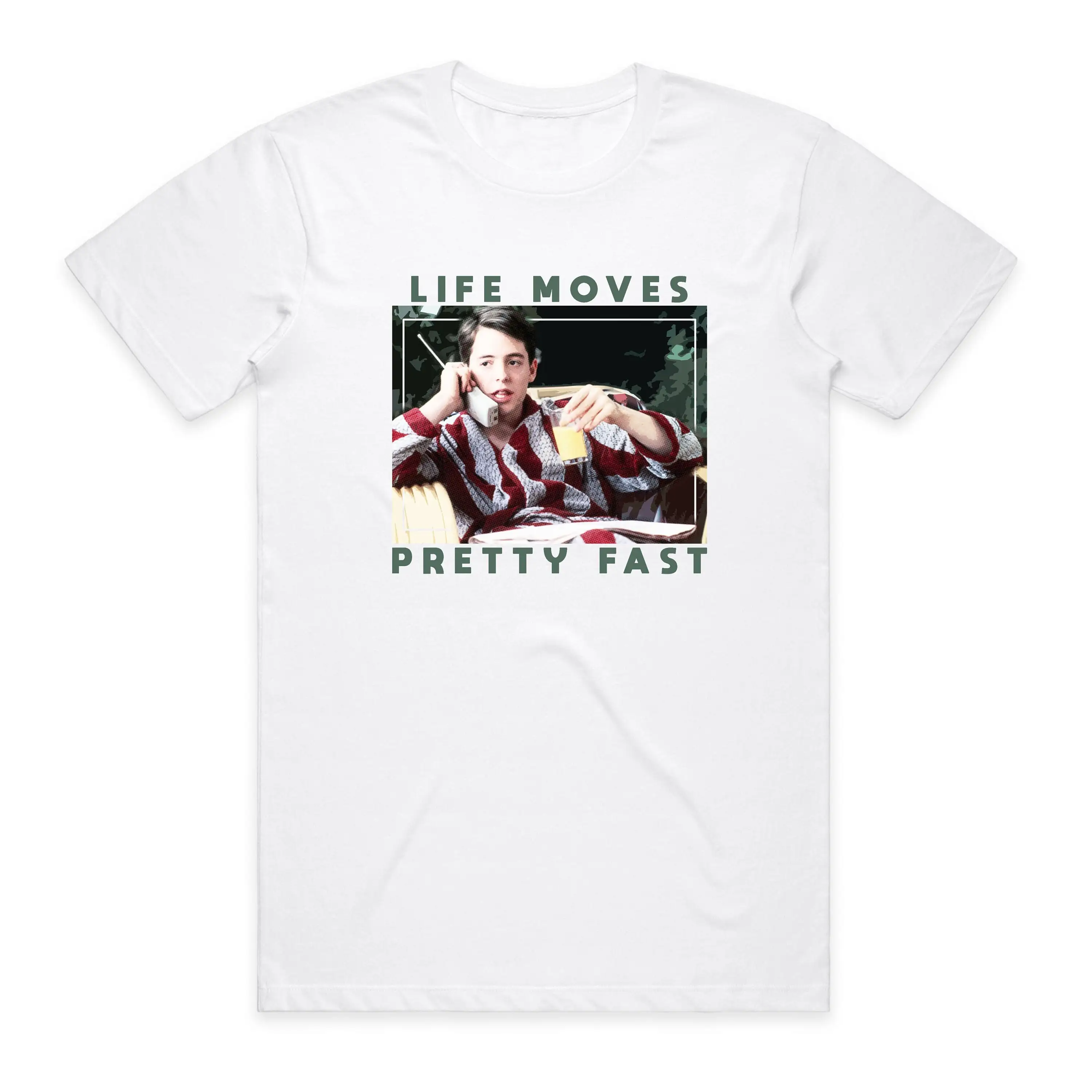 1980s Life Moves Pretty Fast T Shirt Toddler Youth Adult F129