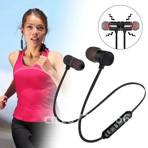 

Wireless Headset Bluetooth Earphone 4.1 Stereo Headphones Sports Magnetic Earphones for Xiaomi 7 8 9 Redmi Note 7 8 K30 K20 Pro