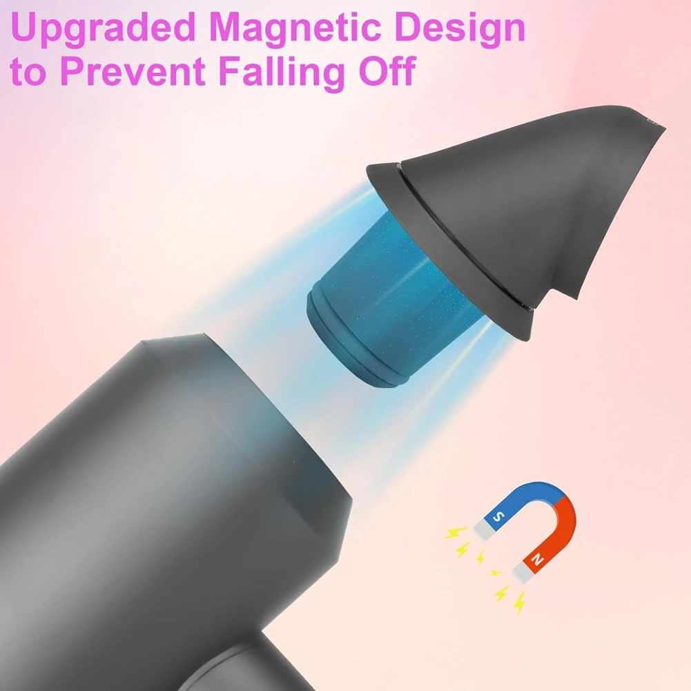 【Berserk】Hair Styler Conical Barrel & Big Round Brush With Adapter For Dyson HD Series Hair Dryers