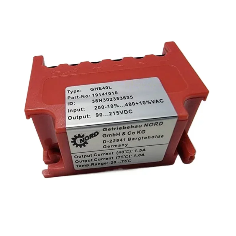 

Module GHE40L (19141010) Rectifier Block NORD Motor Brake Rectifier GVE20L