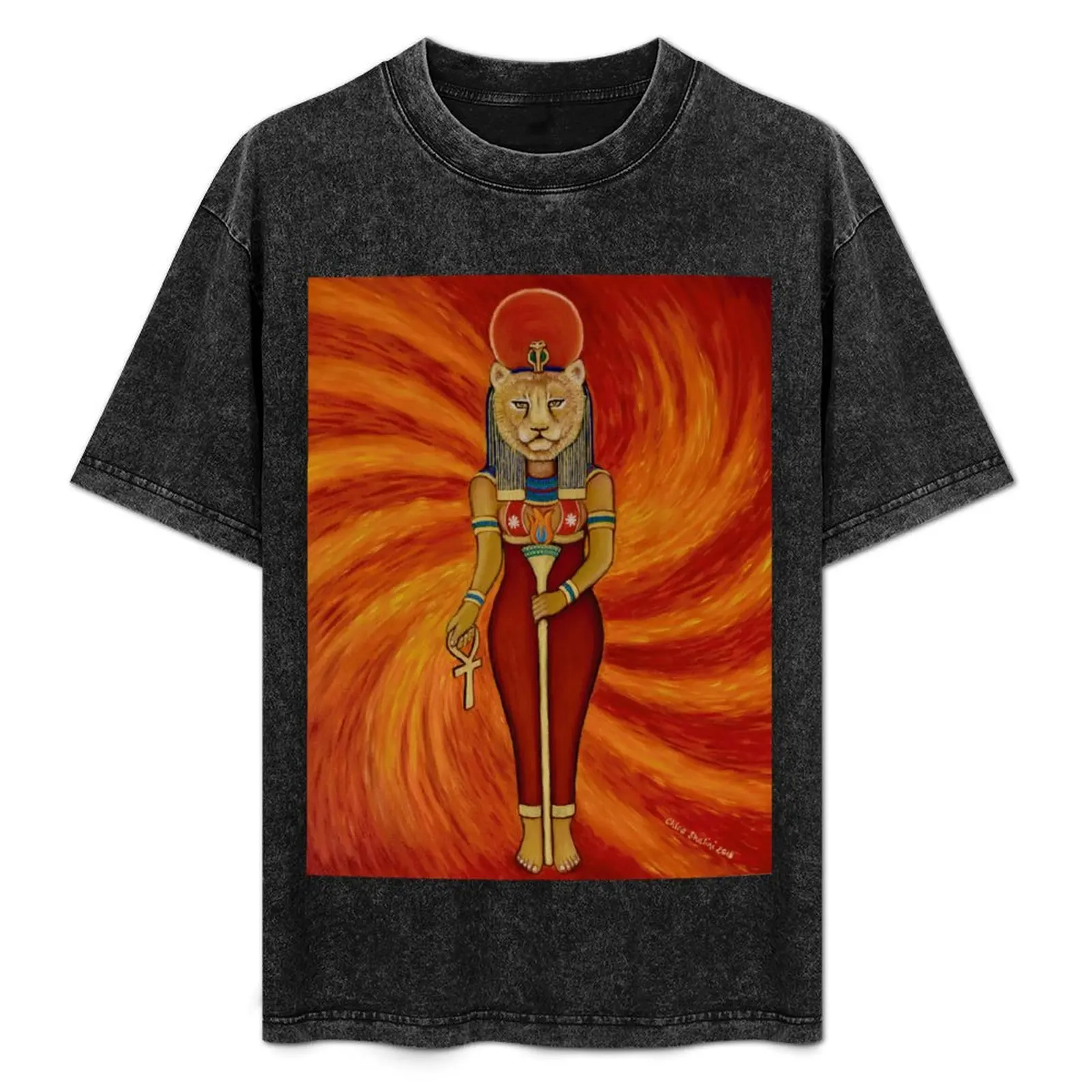 

Sekhmet Egyptian Lioness Goddess T-Shirt Lightweight Running T-Shirt