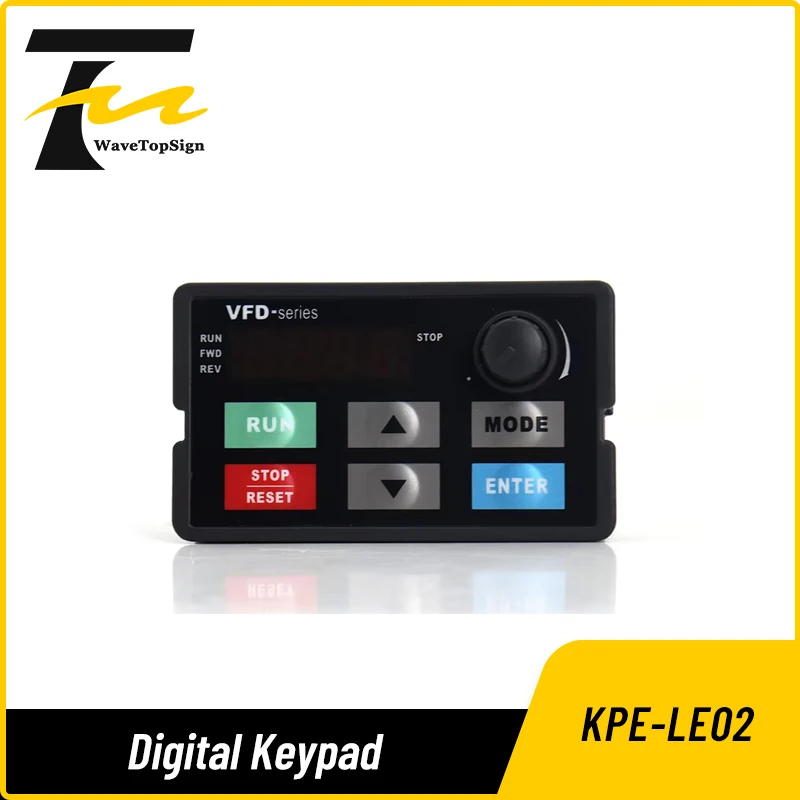 WaveTopSign KPE-LE02 Inverter VFD-E operation control panel Digital Keypad for Delta VFD-E Series