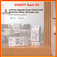 SONOFF Basic R4 Wifi Smart Switch Intelligent Interruptor Smart Home Module DIY Switch Via Ewelink Works with Alexa Google Home