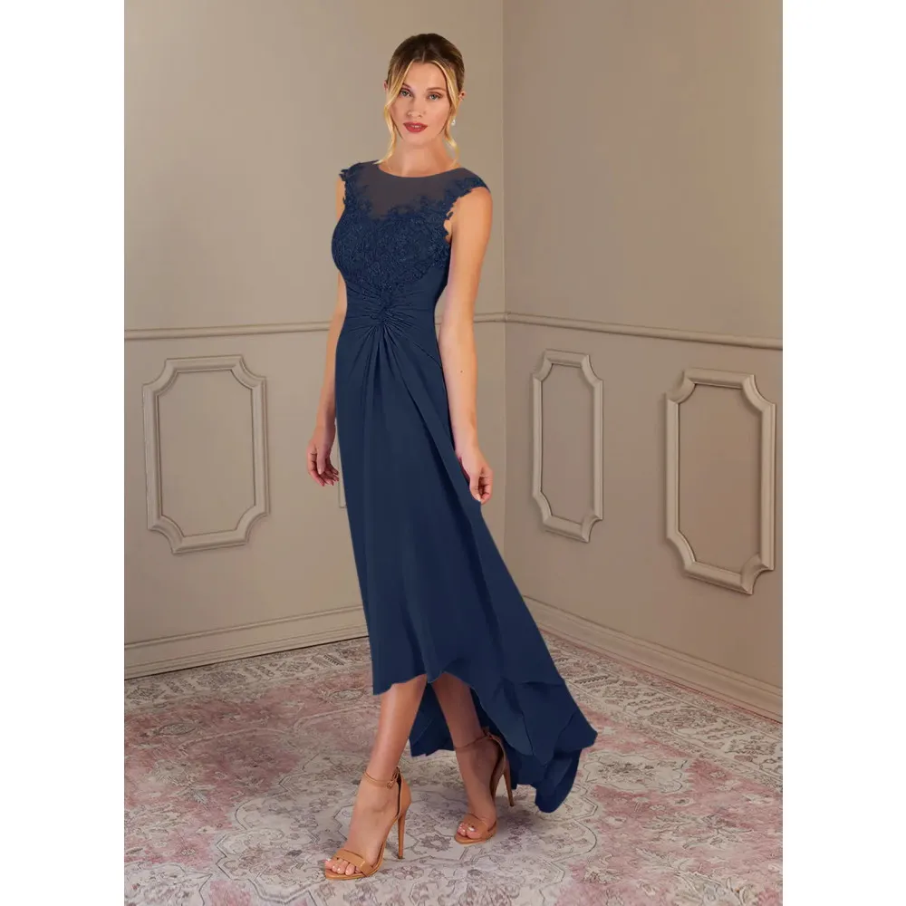 

Elegant Prom Evening Dresses Women A-line Chiffon Dresses for Formal Occasions Mother of The Party Cocktail Gown New 2024