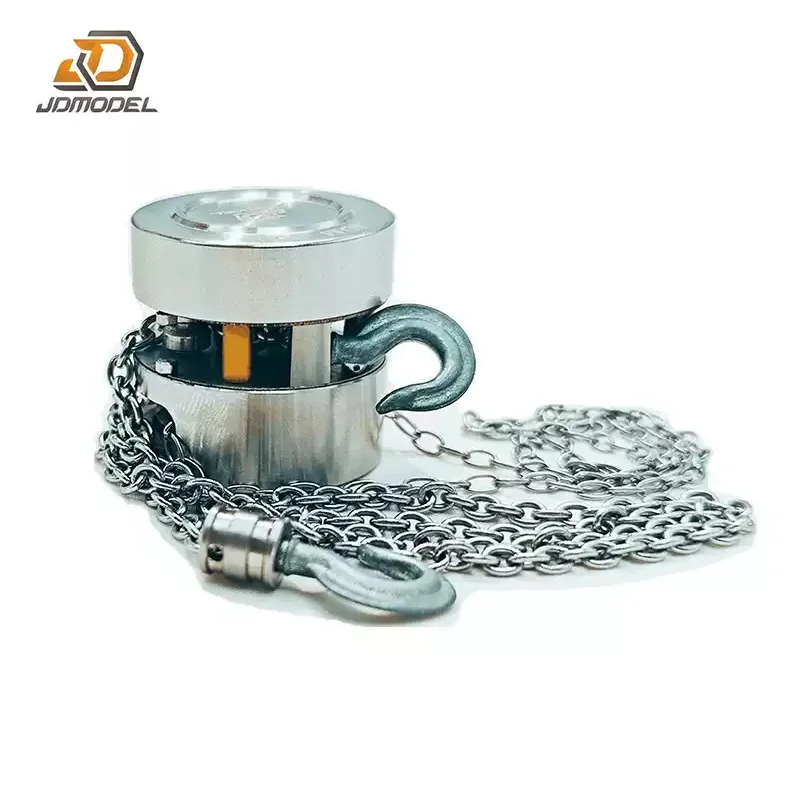 JDM model New durable Metal Lifting Hoisting Chain for 1/14 Tamiya RC Truck Scania MAN Volvo LESU rc accessories