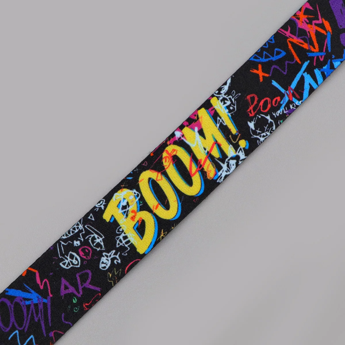 Colorful Graffiti Strap Keychain Photographer Lanyard For Cars Motorcycles Key Anti-Lost Rope Fahion Accessories Gift for Friend