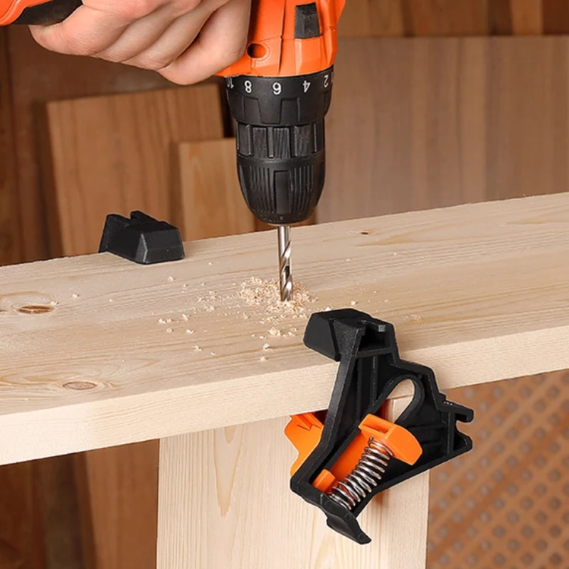4/2/1PCS 90 Degree Corner Clamps Woodworking Angle Clamp Utility Fixation Tool Picture Frame Clip Household Installer