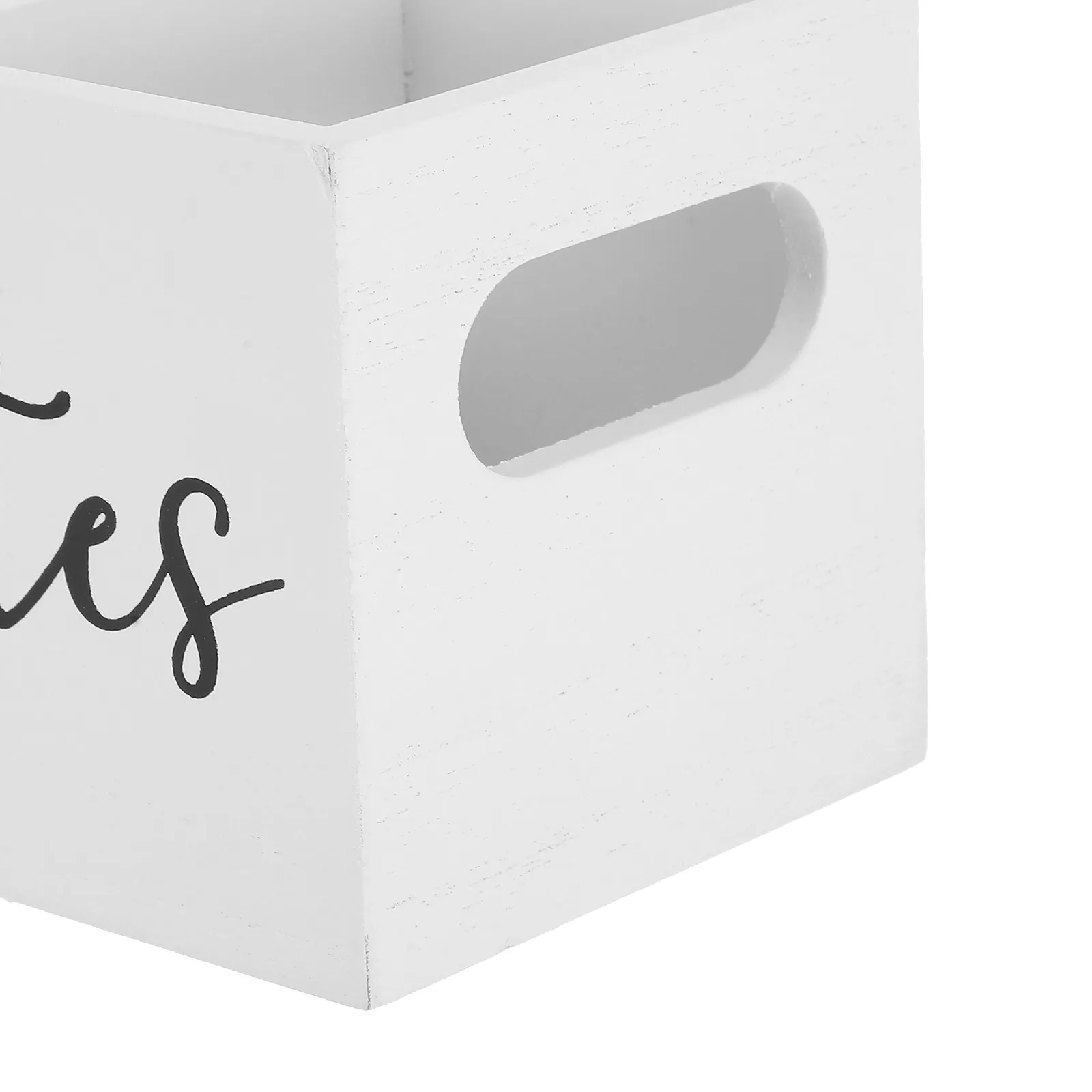 Wooden Remote Control Box Rustic Multi Compartment Desk Organizer Nightstand Remote Holder Tabletop Storage Box