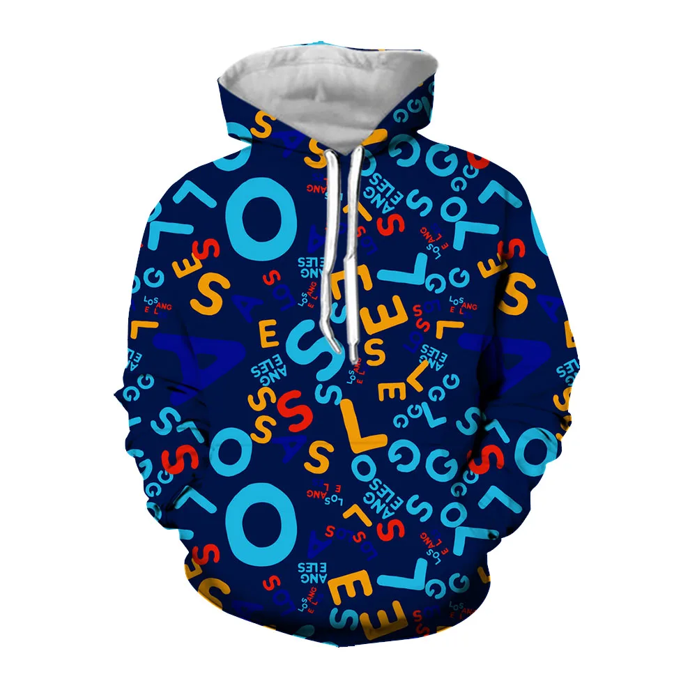 Jumeast 3D Bảng Chữ Cái Tiếng Anh In Hình Kawaii Áo Khoác Hoodie Trẻ Trung Cổ Có Mũ Quá Khổ Y2K 2000S Thẩm Mỹ Quần Áo