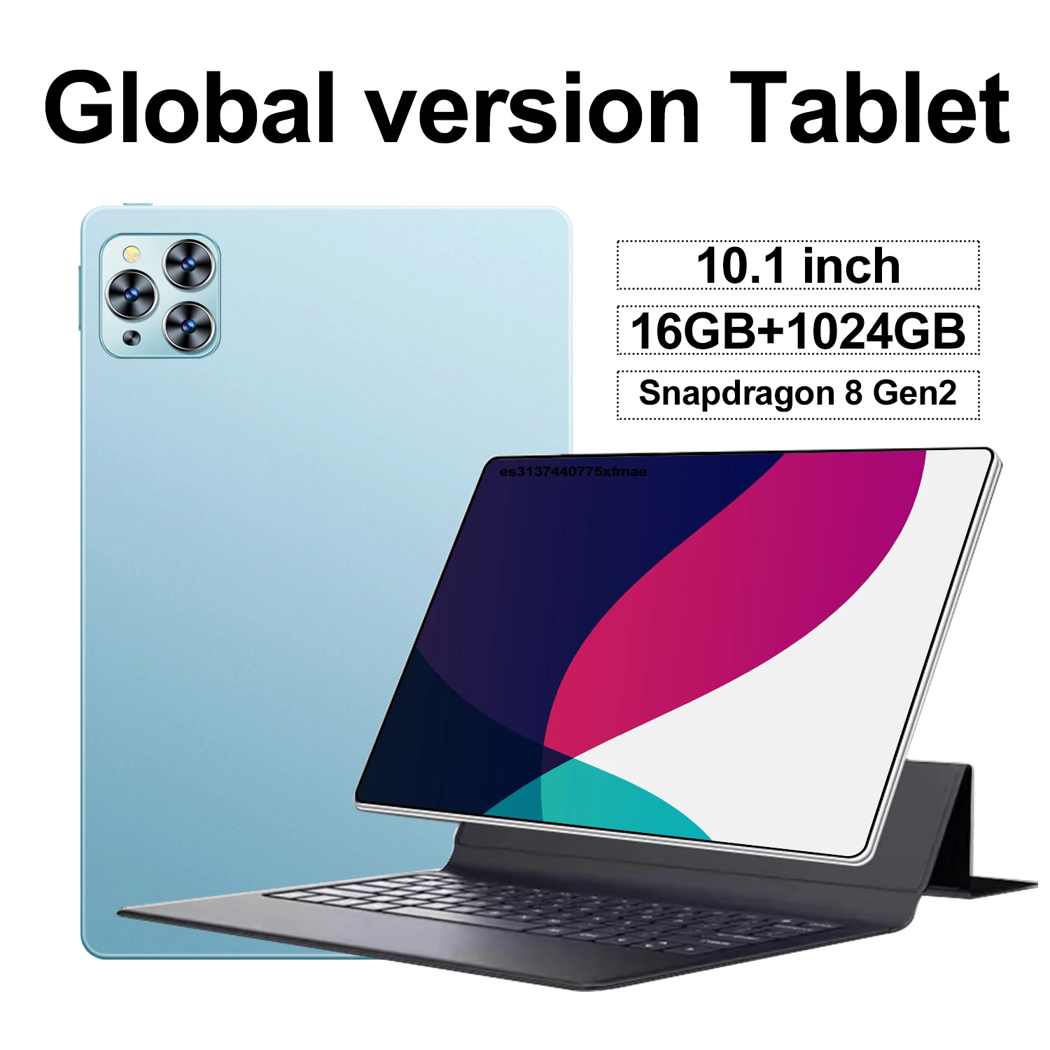 Neues globale versione tablet pad 8 pro android 13,0 10000mah 16gb 1tb 10,1 zoll qualcomm snapdragon 8 gen2 10 core android