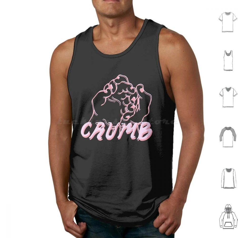 Crumb-Locket Tank Tops Print Cotton Crumb Locket Crumb Music Crumb Band Alternative Aesthetic Indie Music Crumb Album