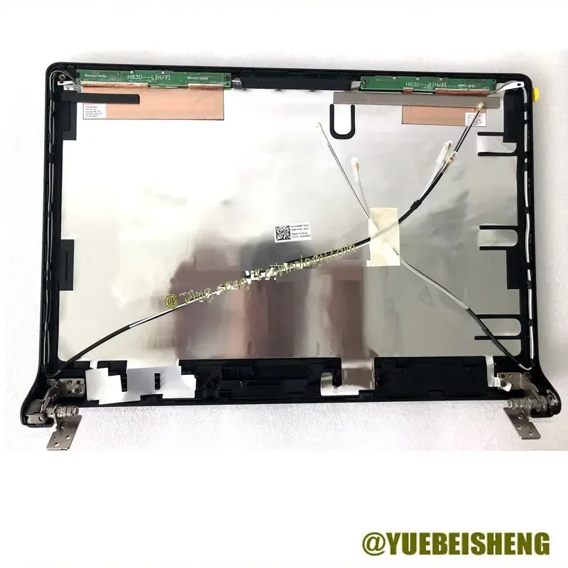 

YUEBEISHENG New/org For DELL STUDIO 1450 1457 1458 LCD back cover with Hinge set 0H5MWP H5MWP