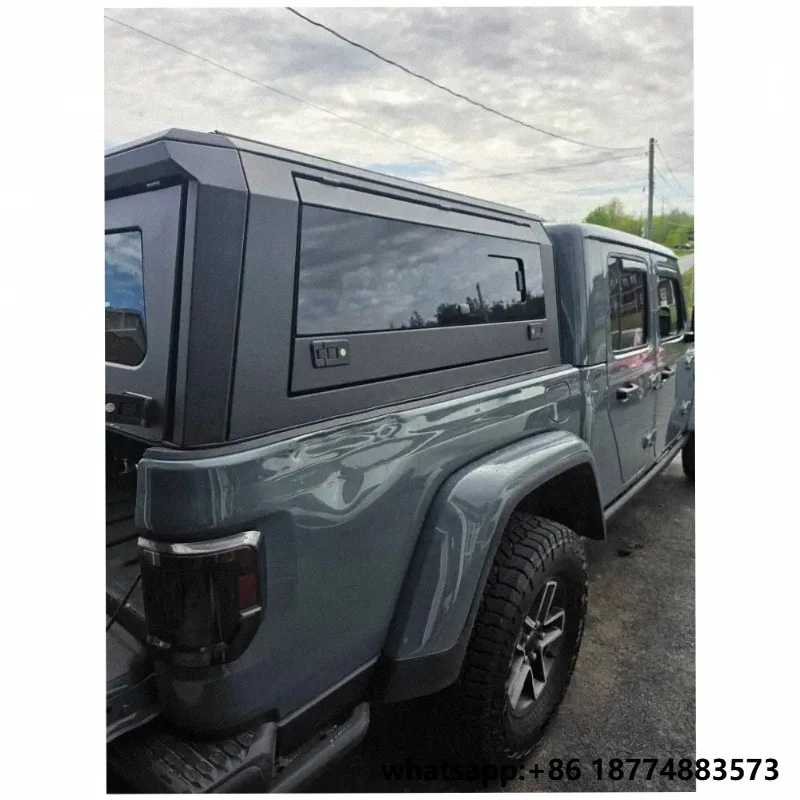 High Strength Pickup Hard Top Truck Canopy - Custom Pickup Shell Topper with Manual Lock for TOYOTA TACOM / HILUX REVO /TUNDER