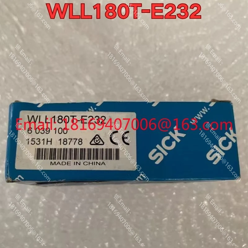 

New WLL180T-E232 photoelectric sensor