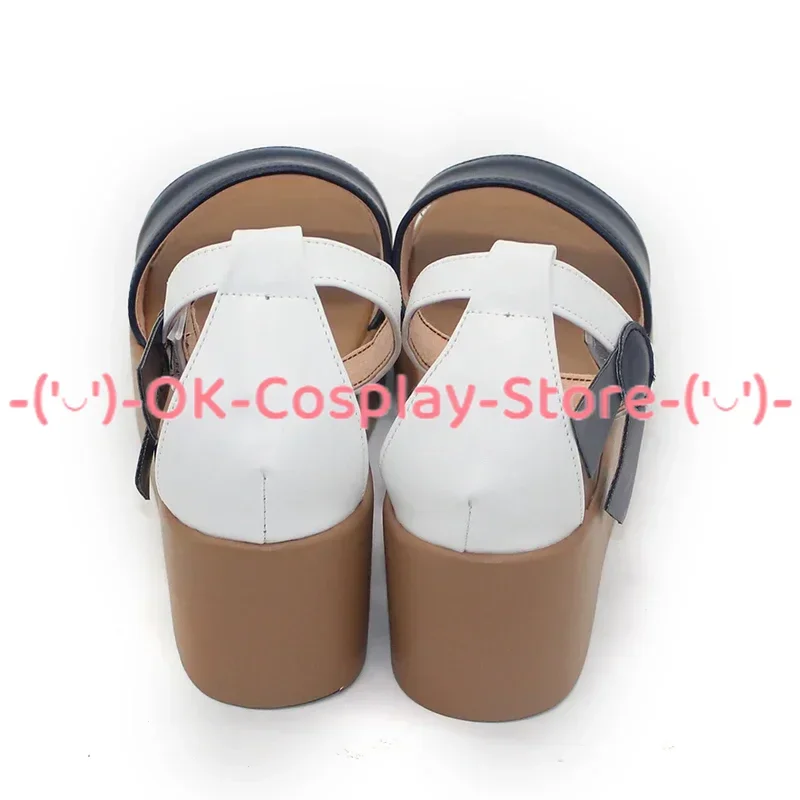 Game Blue Archive Tsukiyuki Miyako Cosplay Shoes Halloween Carnival Boots PU Shoes Cosplay Props Custom Made