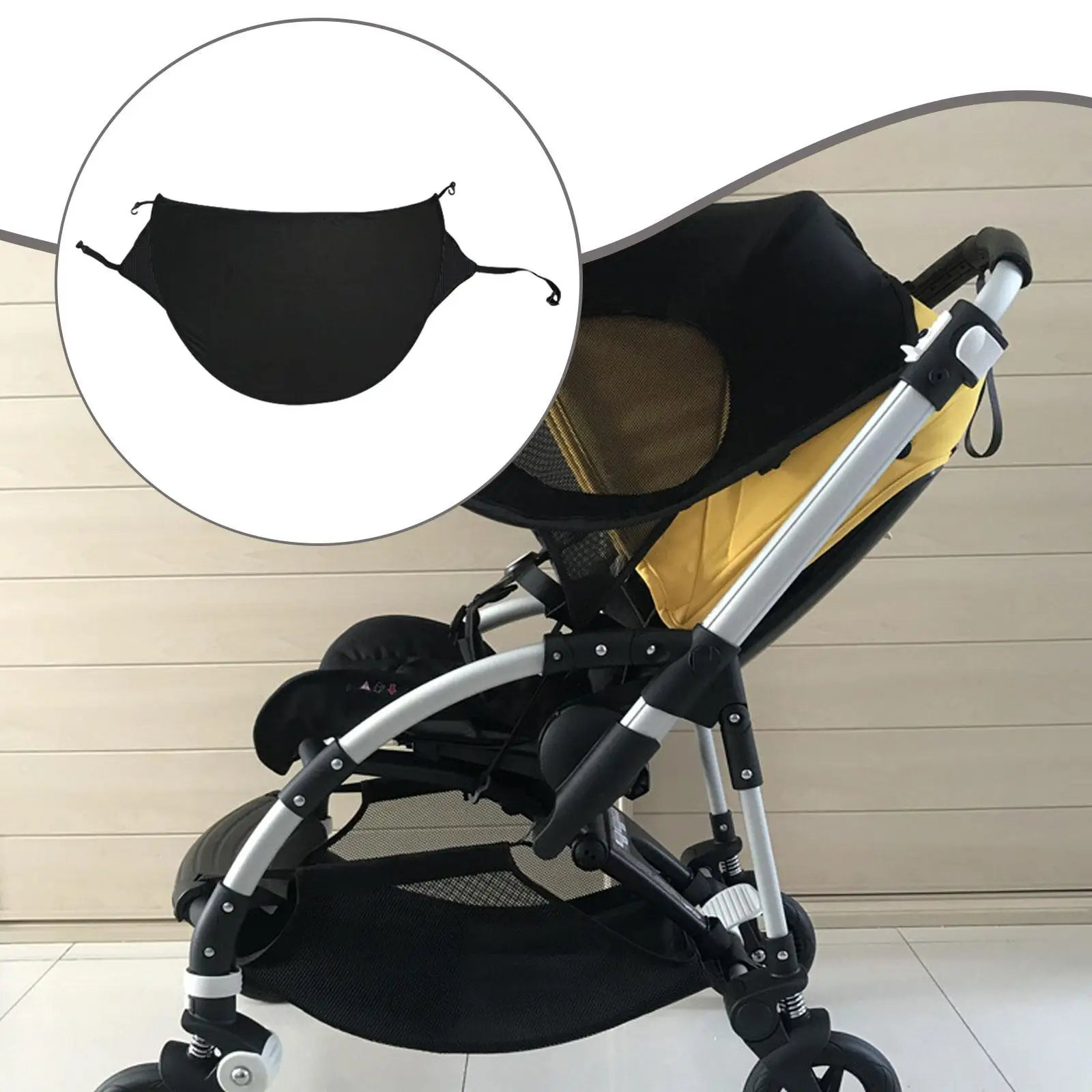 Baby Sunporoof Cover Anti Sunlight Adjustable Pushchair Canopy Parasol