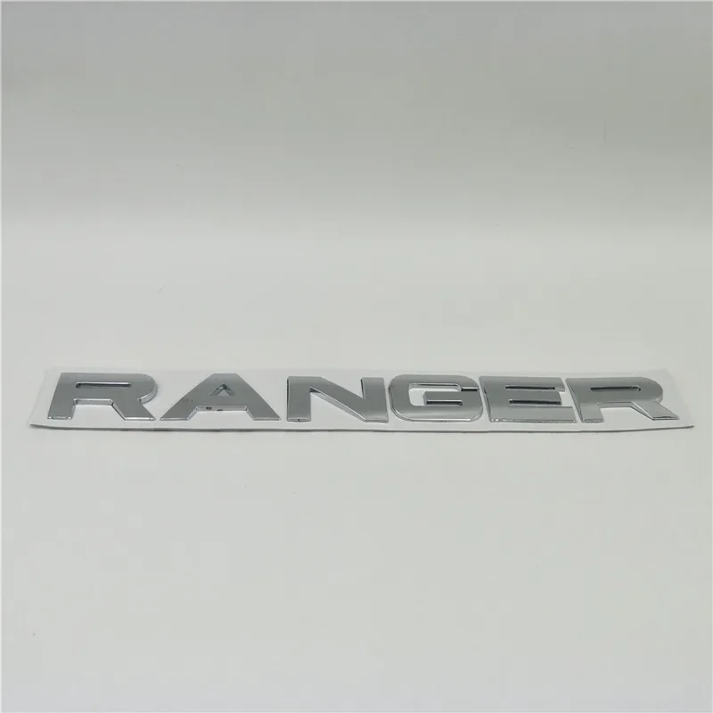 Car Letter Emblem Rear Trunk Boot Logo For Ranger PX MK2 MC 2012-2019 Straight