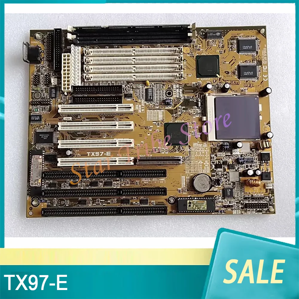 TX97-E 586 Motherboard Without CPU Memory Works Perfectly