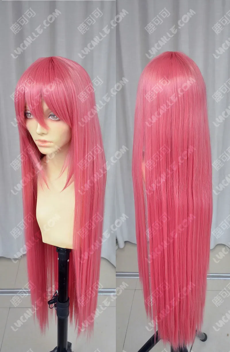 Shinmai Maou no Testament Naruse Mio Straight hair + Tiger Card / Cosplay Wigs