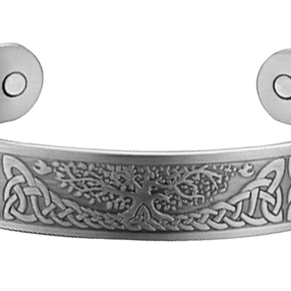 Adjustable Cuff Bracelet Women Bracelet Adjustable Open Cuff Bracelet for Women Zinc Alloy Bangle for Muscle Tension Relief