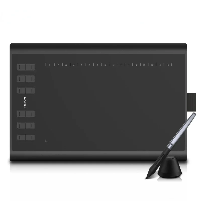 H1060p Passive Digital Panel Graphics Tablet Computer Drawing Drawing Board Handwriting Electronic Drawing Board