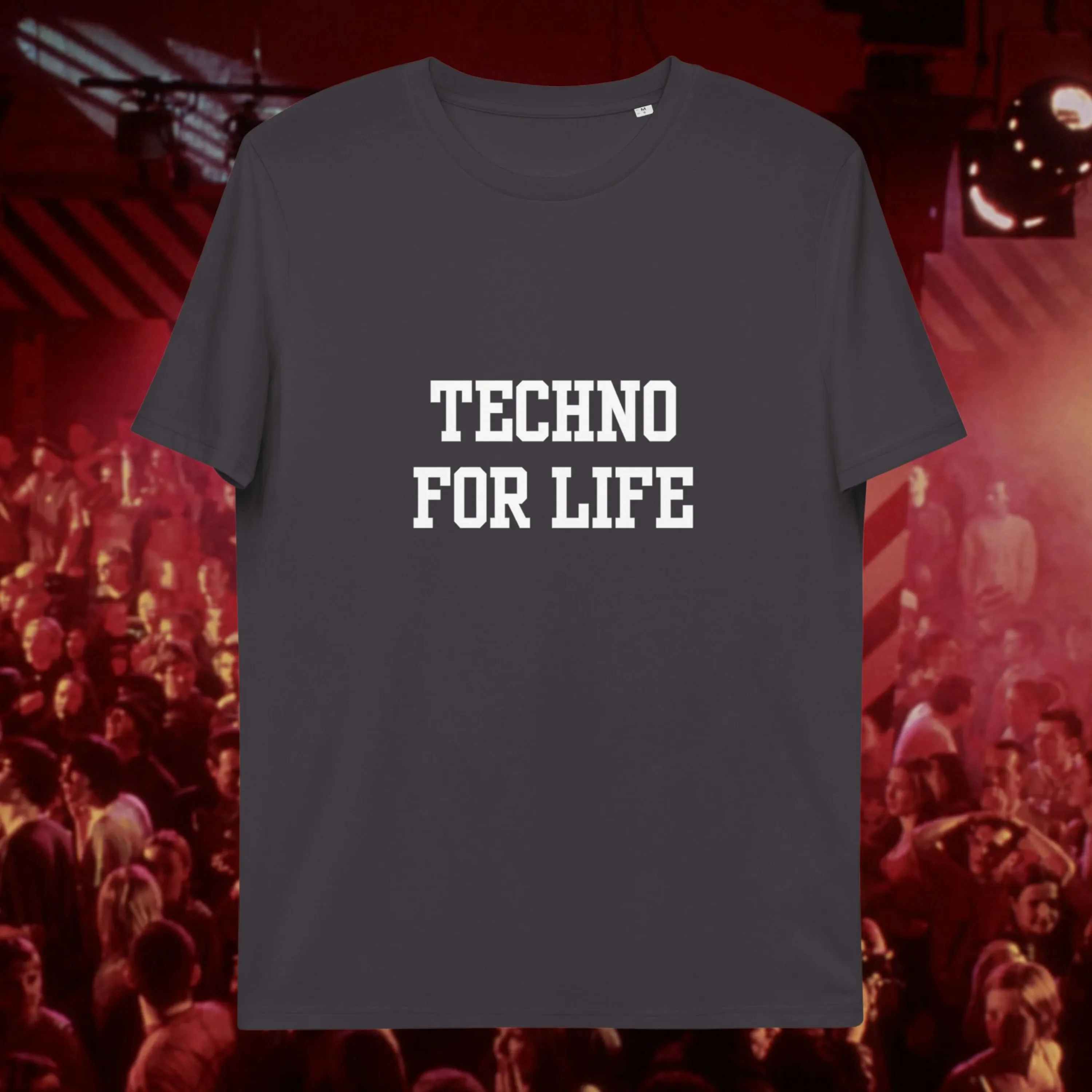 Techno For Life T Shirt Techno T Shirt Raver T Shirt Party Tee