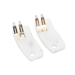 Interruptor de columna de dirección para coche, accesorios de 2 piezas, Sensor de ángulo, Kit de reparación de cepillo de contacto con Base apta para BMW E65, E66, E60, serie 7