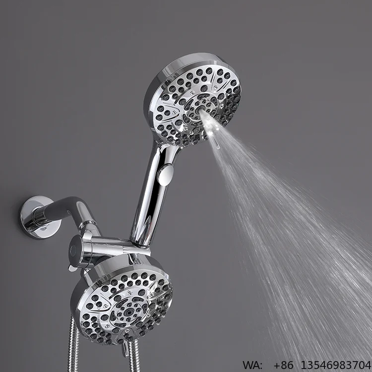 

Customizable Brass Shower Systems Saving Water High Pressure Rainfall Shower Head Copper Bathroom Shower Set