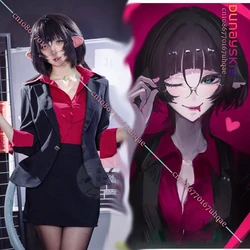Zenless Zone Zero Jane Doe Undercover Cosplay Costume Jane Doe zzz Black Undercover R&B Uniform Women Halloween Theme Dress Up