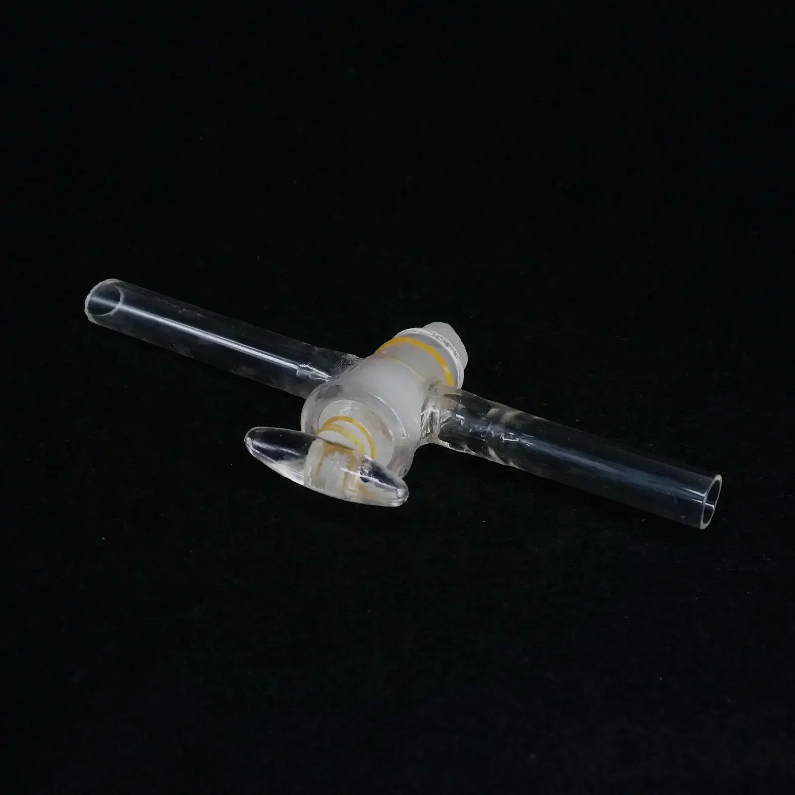 2mm 3mm 4mm 5mm 6mm 8mm Bore Borosilicate Glass High Vacuum Glass/PTFE Stopcock Straight Hollow Plug