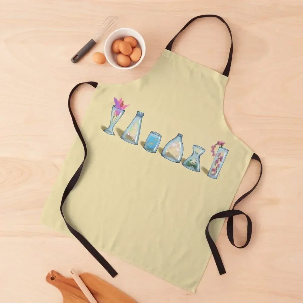 

Things in Jars Apron Kitchen And Home Items professional hairdressing Apron