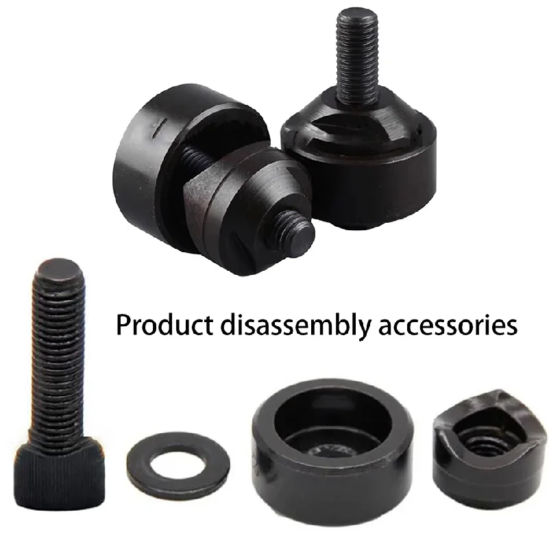 Hole Punch Bearing Steel Sheet Metal 16mm-50mm Multiple Sizes Anti-slip Hole Opener Woodworking Punching Cutting Tools