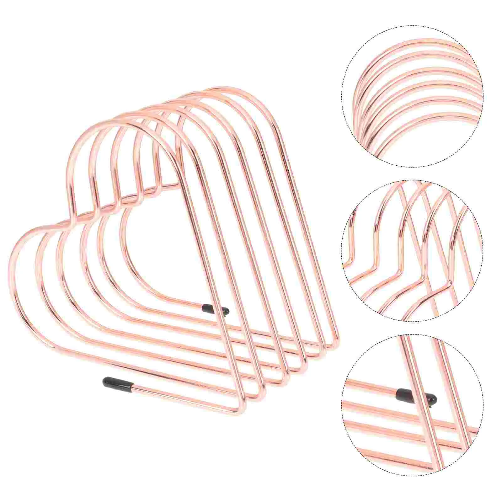 

Bookstore Display Stopper for Home Holder Telescopic Storage Rack Metal Stand Heart Shaped Bookend