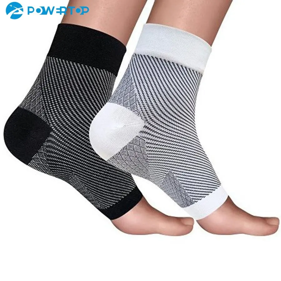 1Pair Ankle Support Plantar Fasciitis Socks,Compression Foot Sleeves Ankle Arch Support Socks Pain Relief Improved Recovery