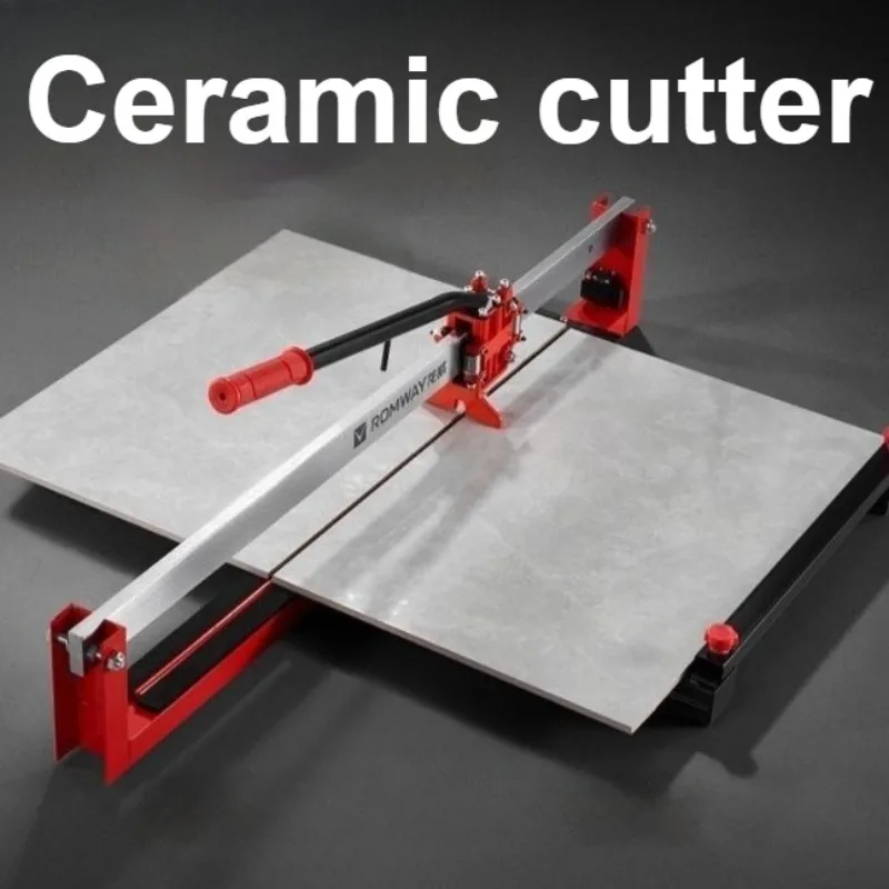 Professional Manual Tile Cutter Full Steel Body Ceramic Floor Tiles Cutter Laser Guide High Precision Construction Tools