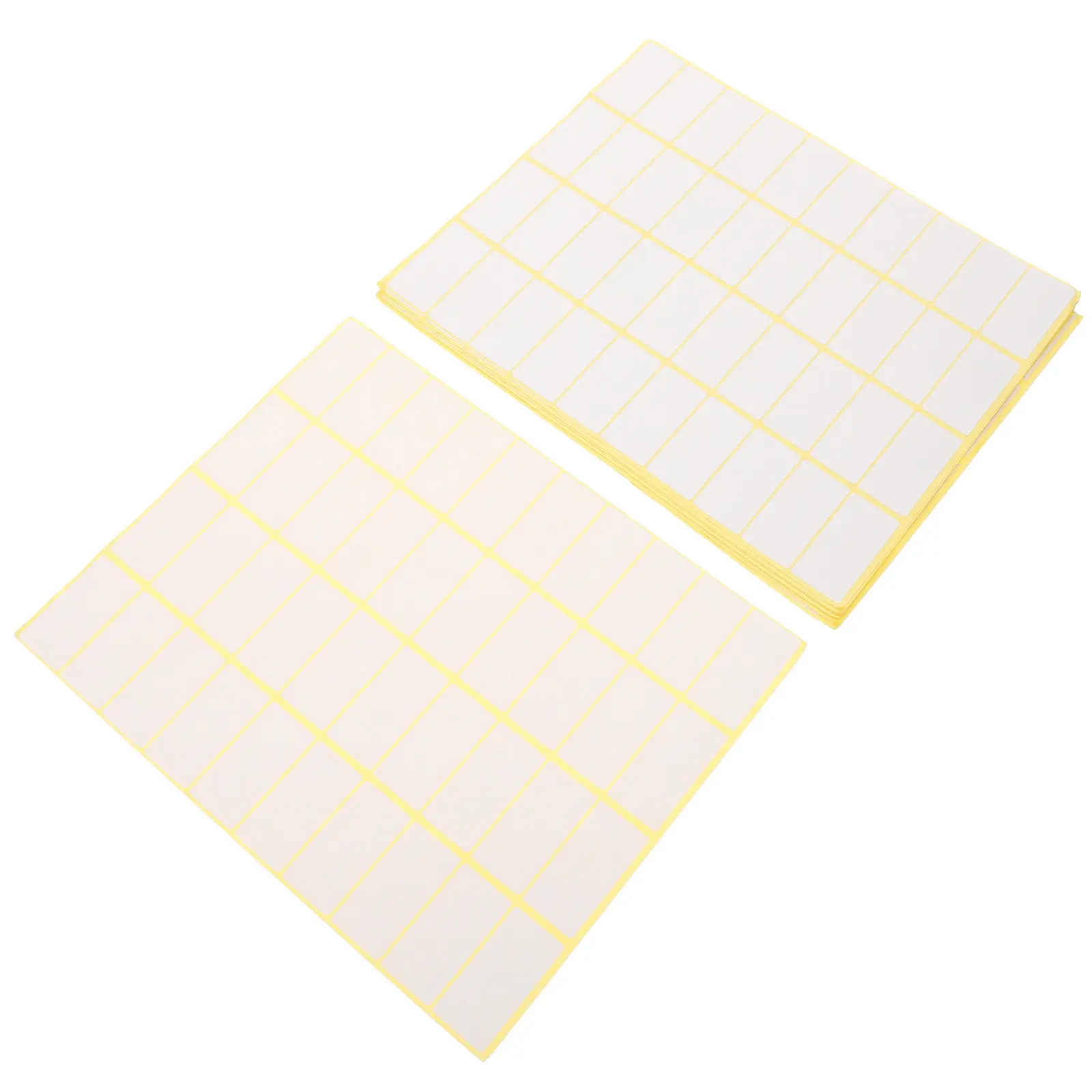 

15 Sheets Price Stickers Blank Labels Easy Peel Adhesive Small Label Stickers for Pricing Inventory Organizing Home Office