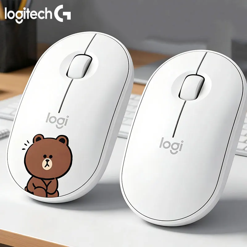 

Logitech M350 Portable Wireless Office Mouse, Lightweight Design, Anti-Slip Texture, Suitable for Office and Study